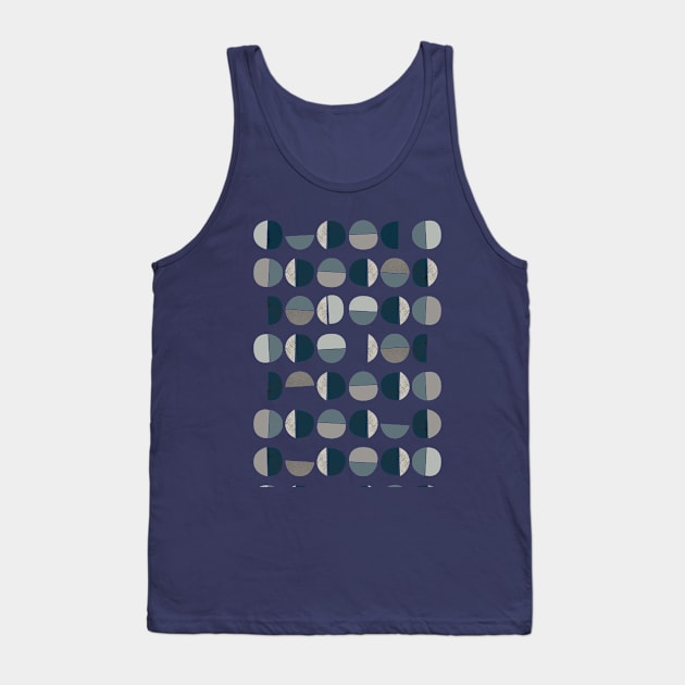 Mid Century Modern Tank Top by UrbanEpiphany